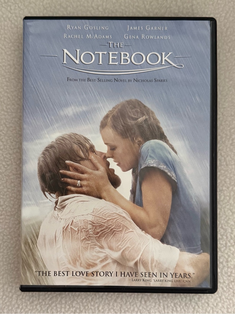 The Notebook (DVD, 2009) Promo Ryan Gosling Rachel McAdams